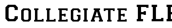 Collegiate FLF font preview