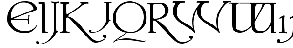 Colwell font preview