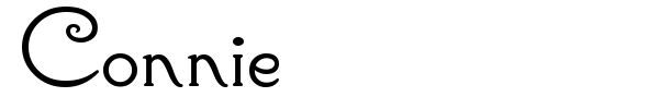 Connie font
