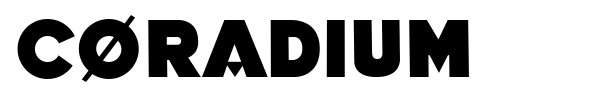 Coradium font