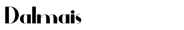 Dalmais font