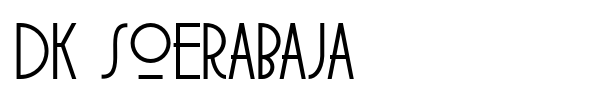 DK Soerabaja font