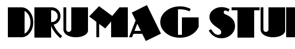 Drumag Studio NF font