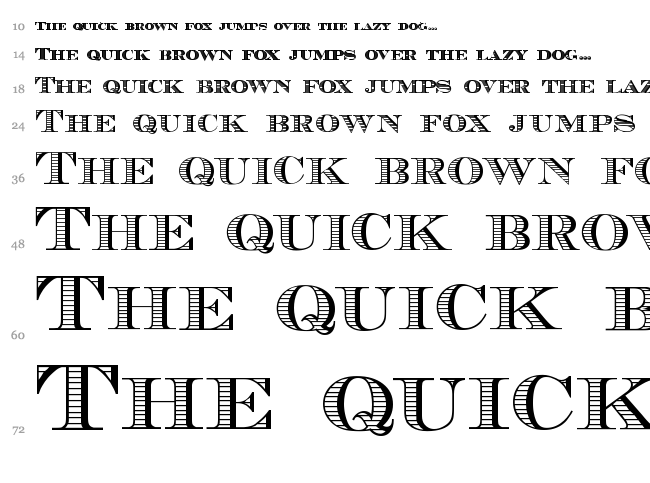 Ecuyer DAX font waterfall