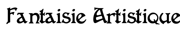 Fantaisie Artistique font