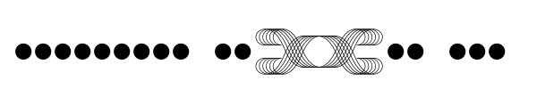 Foglihten Black Pcs font preview