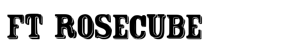 FT Rosecube font