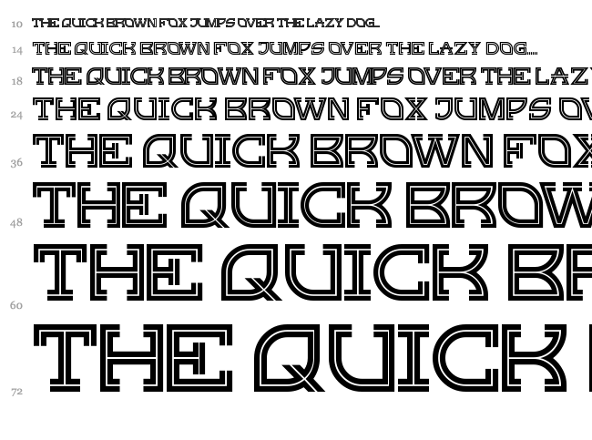 Ginger Peachy font waterfall