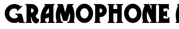 Gramophone NF font preview