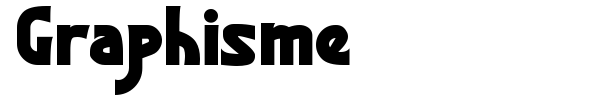 Graphisme font preview