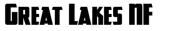 Great Lakes NF font