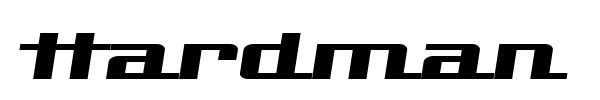 Hardman font