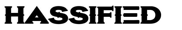 Hassified font