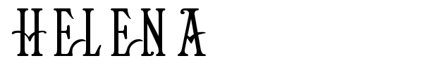 Helena font preview