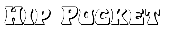 Hip Pocket font preview