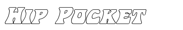 Hip Pocket font preview