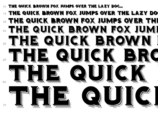 Hominis font waterfall