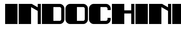 Indochine NF font