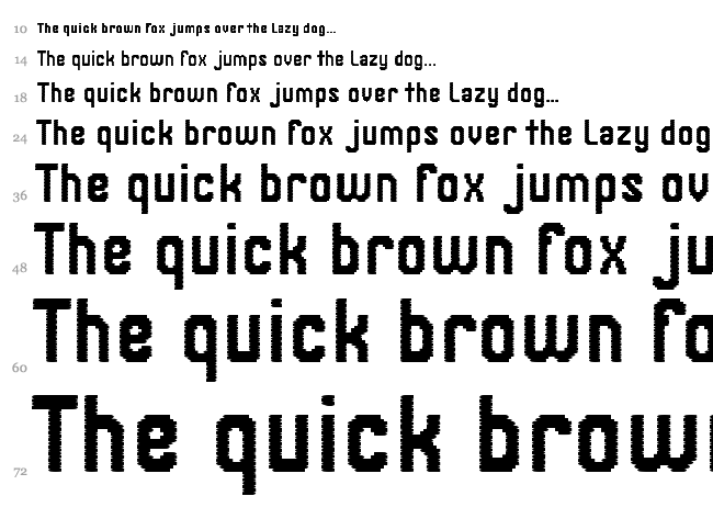 Janinos Juosta font waterfall