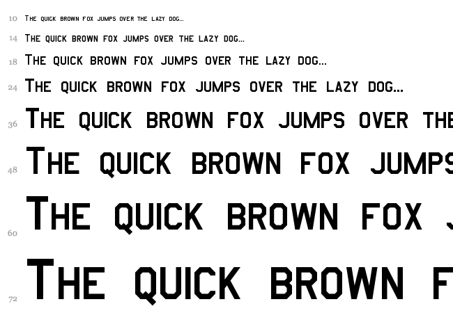 Jefferies font waterfall