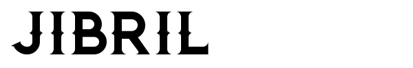 Jibril font