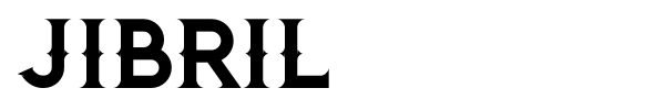Jibril font preview