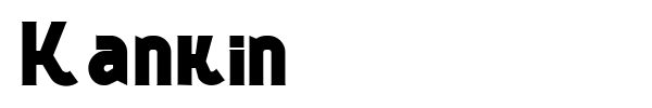 Kankin font
