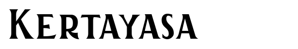 Kertayasa font