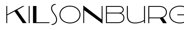 Kilsonburg font