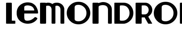 Lemondrop font