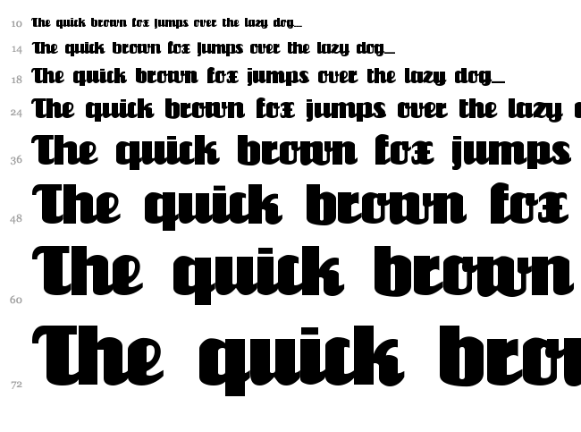 Louisianne font waterfall
