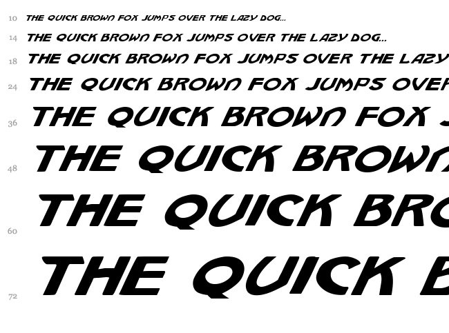 Machiavelli font waterfall