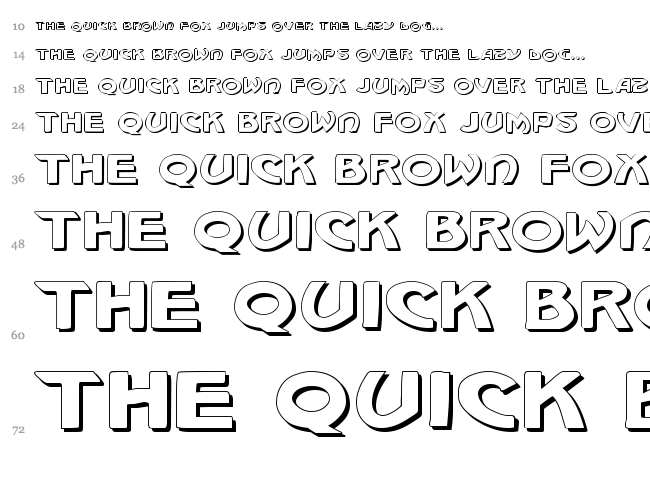 Machiavelli font waterfall