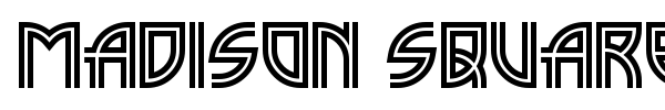 Madison Square font