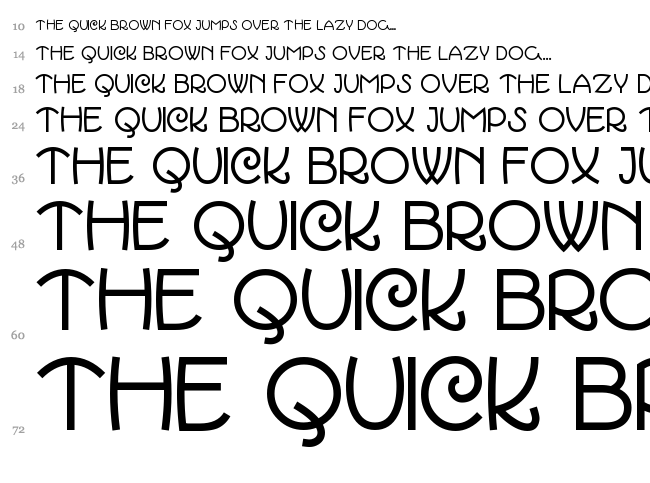 March Madness NF font waterfall