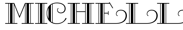 Michelle FLF font
