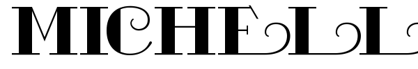 Michelle FLF font preview