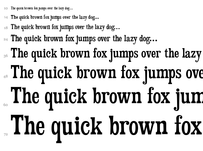 Mister Sinatra font waterfall