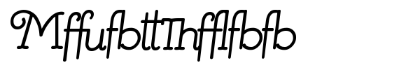 Mistress font preview
