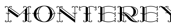 Monterey Wide font