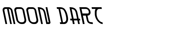 Moon Dart font