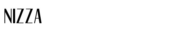 Nizza font