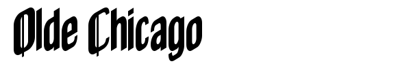 Olde Chicago font