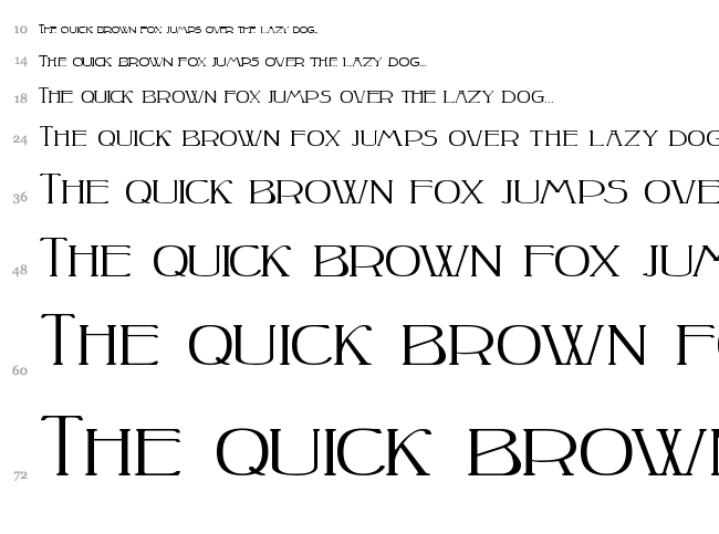 Peake font waterfall