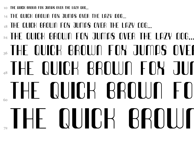 Quimbie font waterfall