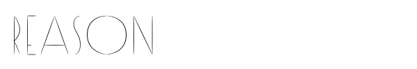 Reason font