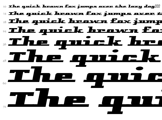 Remarcle font waterfall
