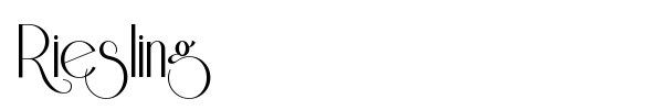Riesling font