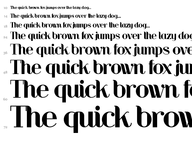 RiotSquad font waterfall