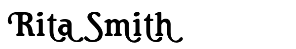 Rita Smith font